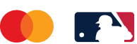 Mastercard and MLB logos